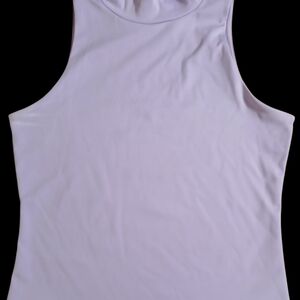 No Boundaries Girls Lavender High Neck Sleeveless Top